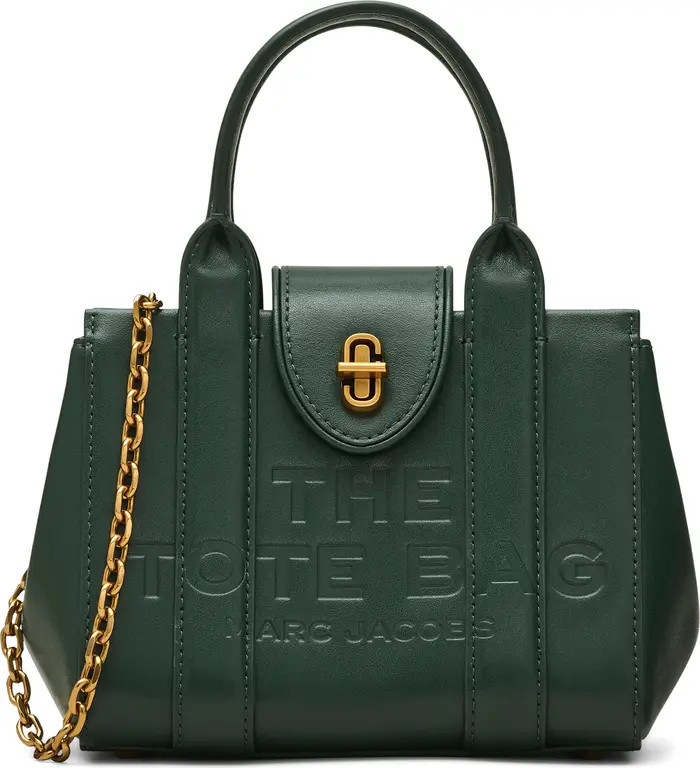 The Mini Turnlock Leather Crossbody Tote Bag | Nordstrom