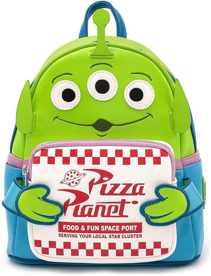 Loungefly Disney Toy Story Alien Pizza Planet Mini Backpack | Amazon (US)