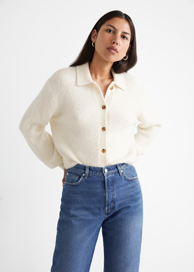 Collared Cardigan Sweater | Wool Sweater | & Other Stories (EU + UK)