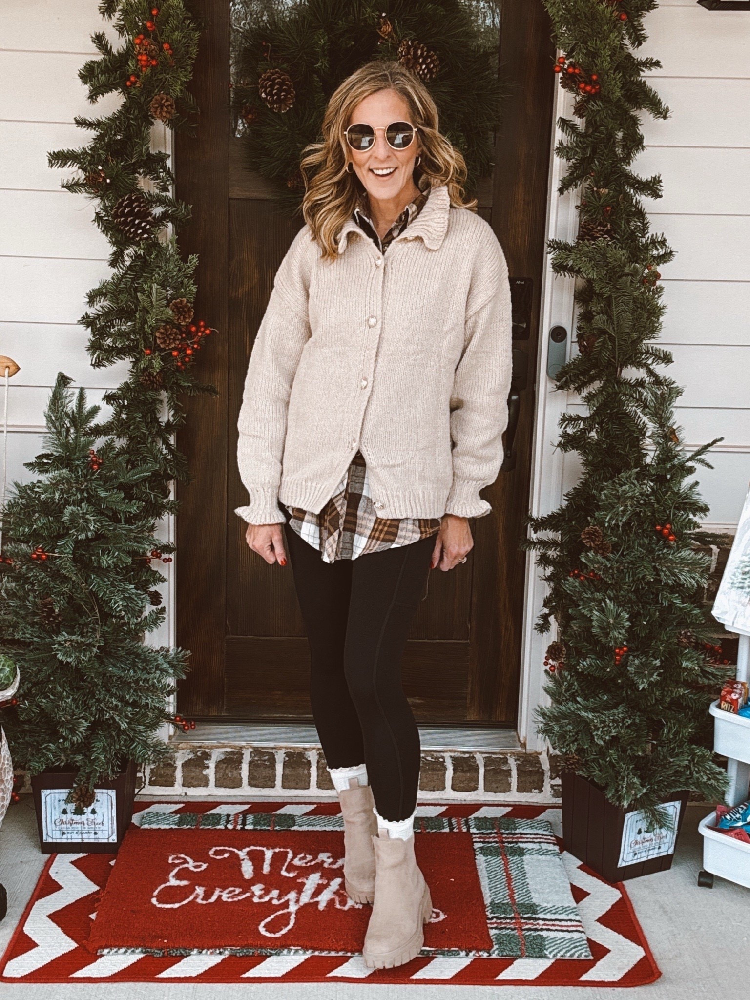 Shop these comfy layers that are already on Black Friday deals as you head out for a busy Saturday 🖤 

Amazon leggings + oversized flannel = weekend uniform! #CasualStyle #OOTD

#LTKWatchNow 

Follow my LTK @LightandLifestyled on the @shop.LTK app to view this post and get my exclusive app-only content!

#liketkit  
@shop.ltk
https://liketk.it/50e5U

#LTKSeasonal #LTKActive #LTKSeasonal #LTKOver40 #LTKHoliday #LTKmomlife #LTKdayinmylife #LTKgrwm