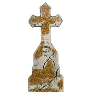 Home Accents Holiday 24 in. Tombstone Long Forgotten 23SV24028 - The Home Depot | The Home Depot