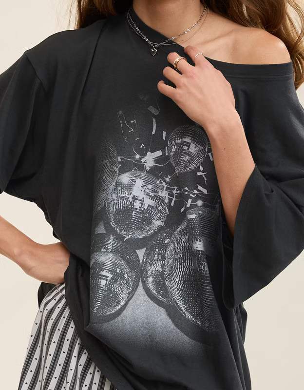 Aerie Sleep Happens Night Tee | Aerie