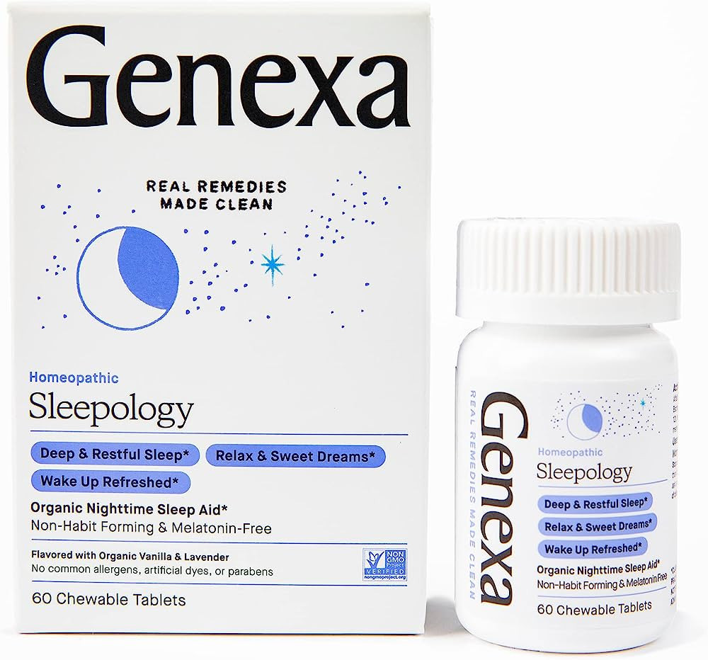 Genexa Sleepology® Nighttime Sleep Aid - 60 Tablets - Nighttime Sleep Aid to Help You Fall Aslee... | Amazon (US)
