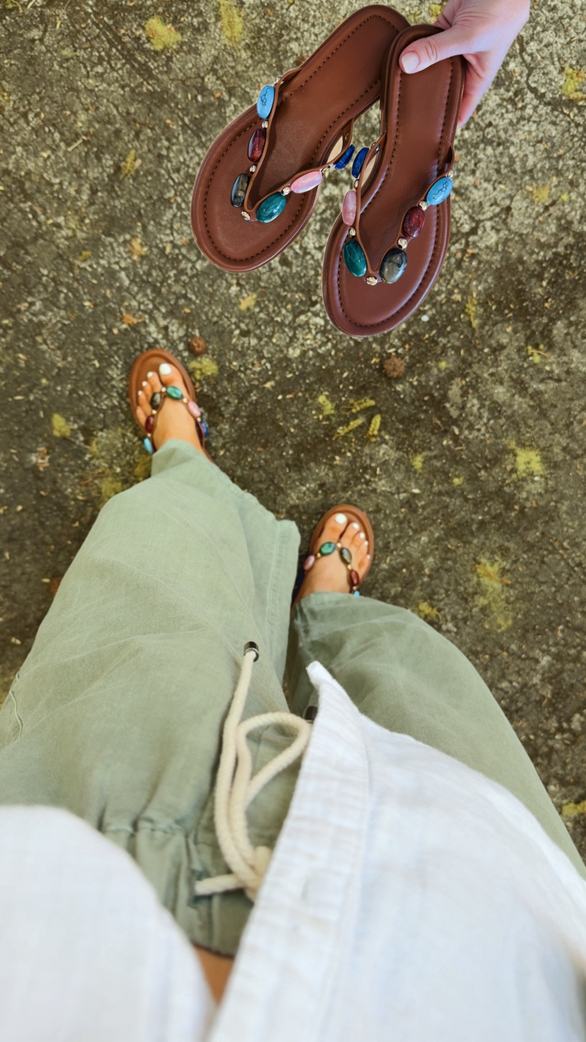 Look for less designer sandals from Amazon are my new go-tos! Work with everything. On sale under $40.

#LTKSeasonal #LTKSaleAlert #LTKootd