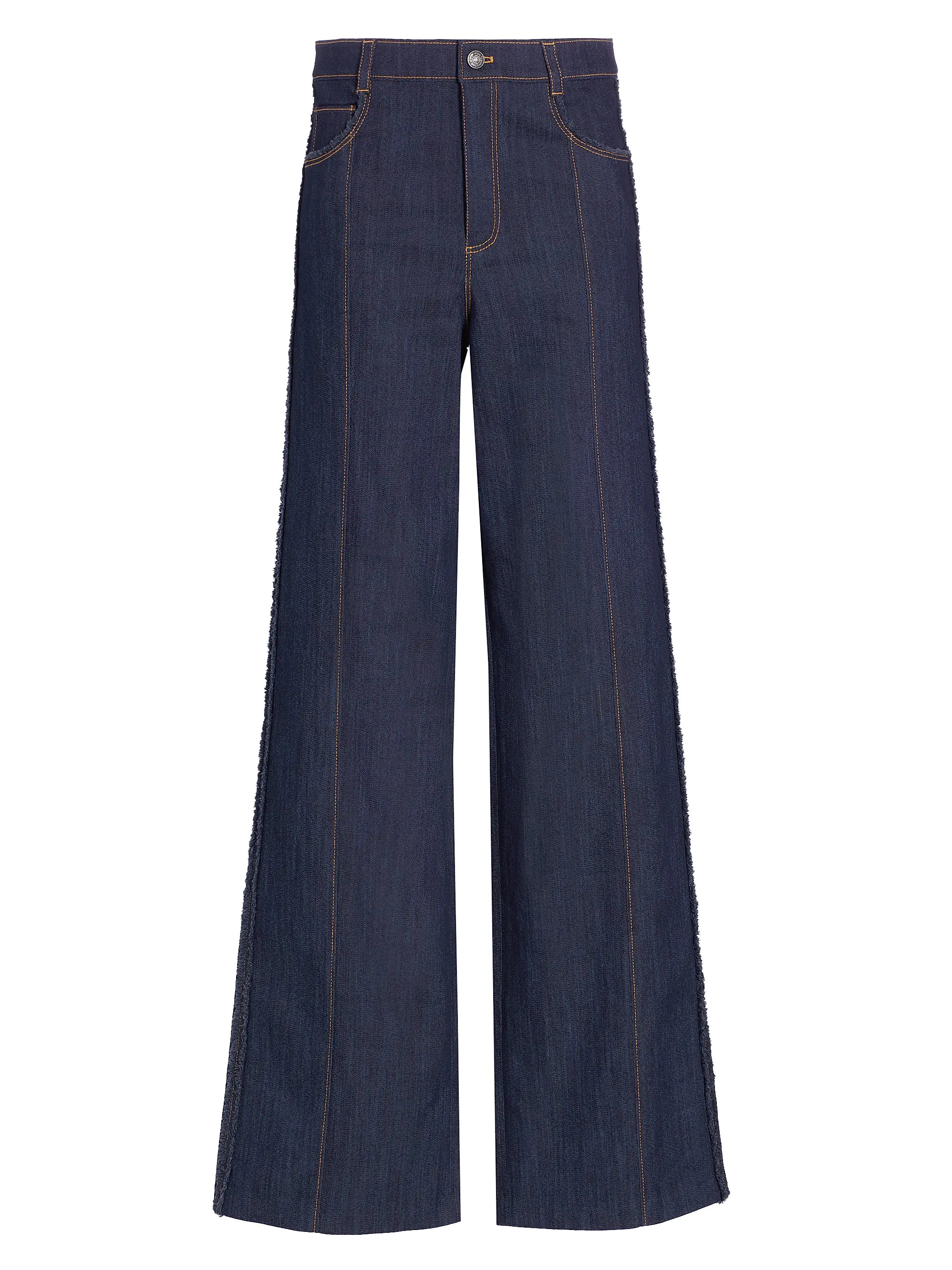 Shop Cinq à Sept Francine High-Rise Stretch Straight-Leg Jeans | Saks Fifth Avenue | Saks Fifth Avenue