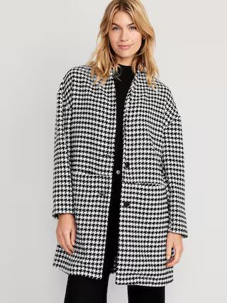 Long-Line Cardigan Coat for Women | Old Navy (US)