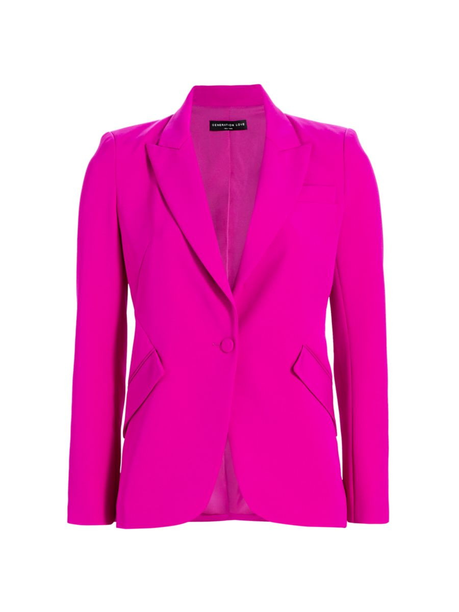 Hudson Stretch Crepe Blazer | Saks Fifth Avenue