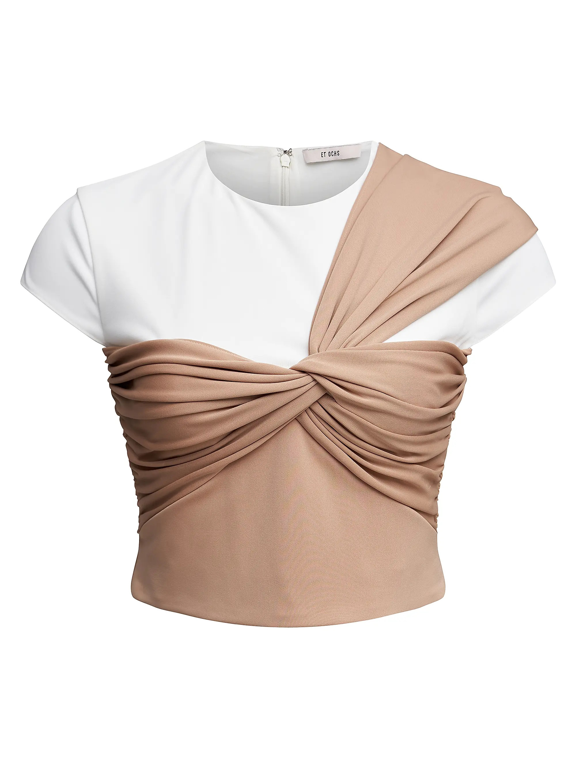 Et Ochs Kiara Draped Top | Saks Fifth Avenue | Saks Fifth Avenue