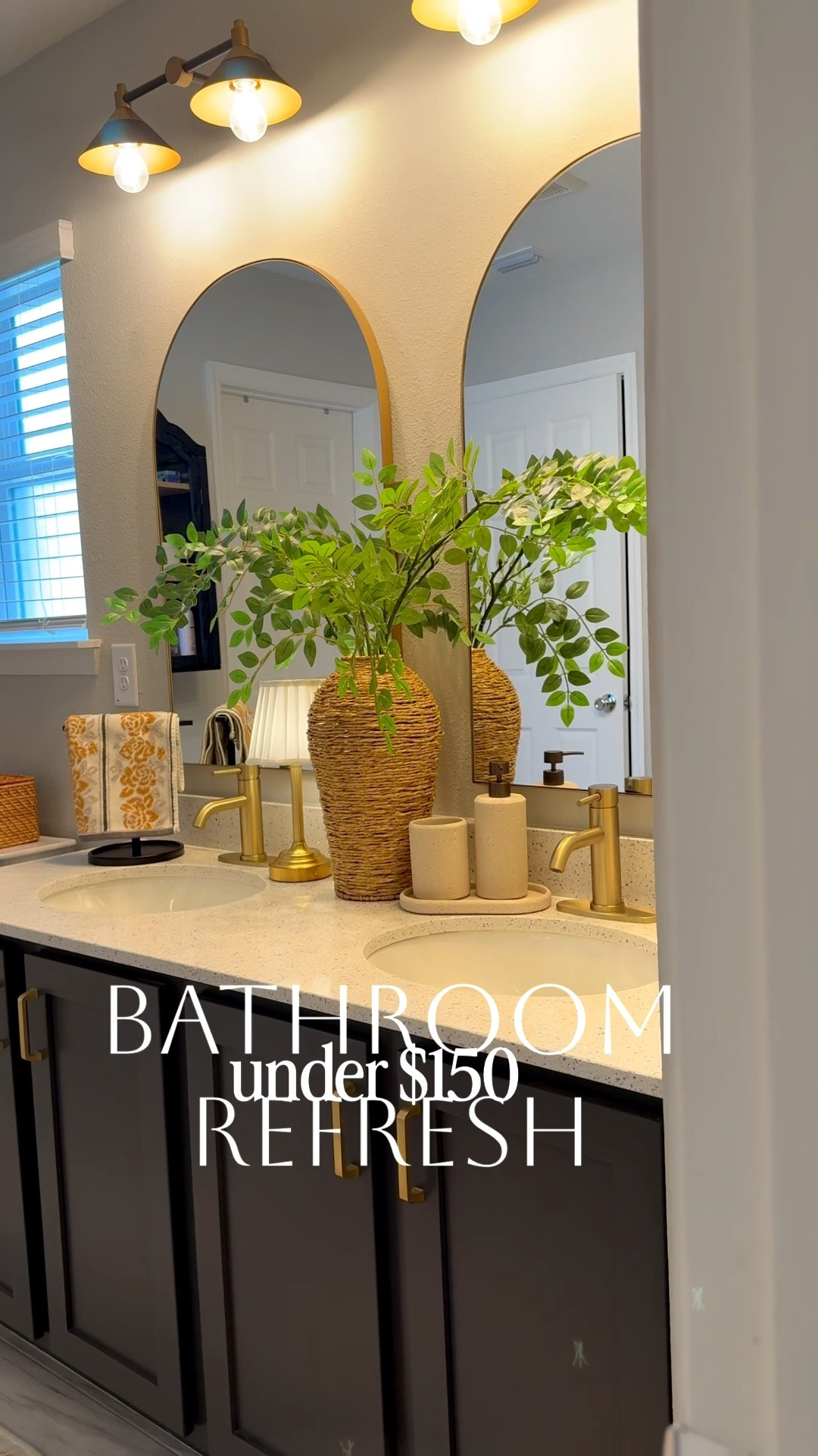 And it’s all from Walmart! Beautiful refresh for summer 🌱 I’m loving this rug & this gorgeous vase/stem combo! 

Walmart home finds, Walmart bathroom finds, master bathroom, guest bathroom, easy affordable bathroom refresh, affordable home finds, designer look for less home finds

#LTKHome #LTKSeasonal
