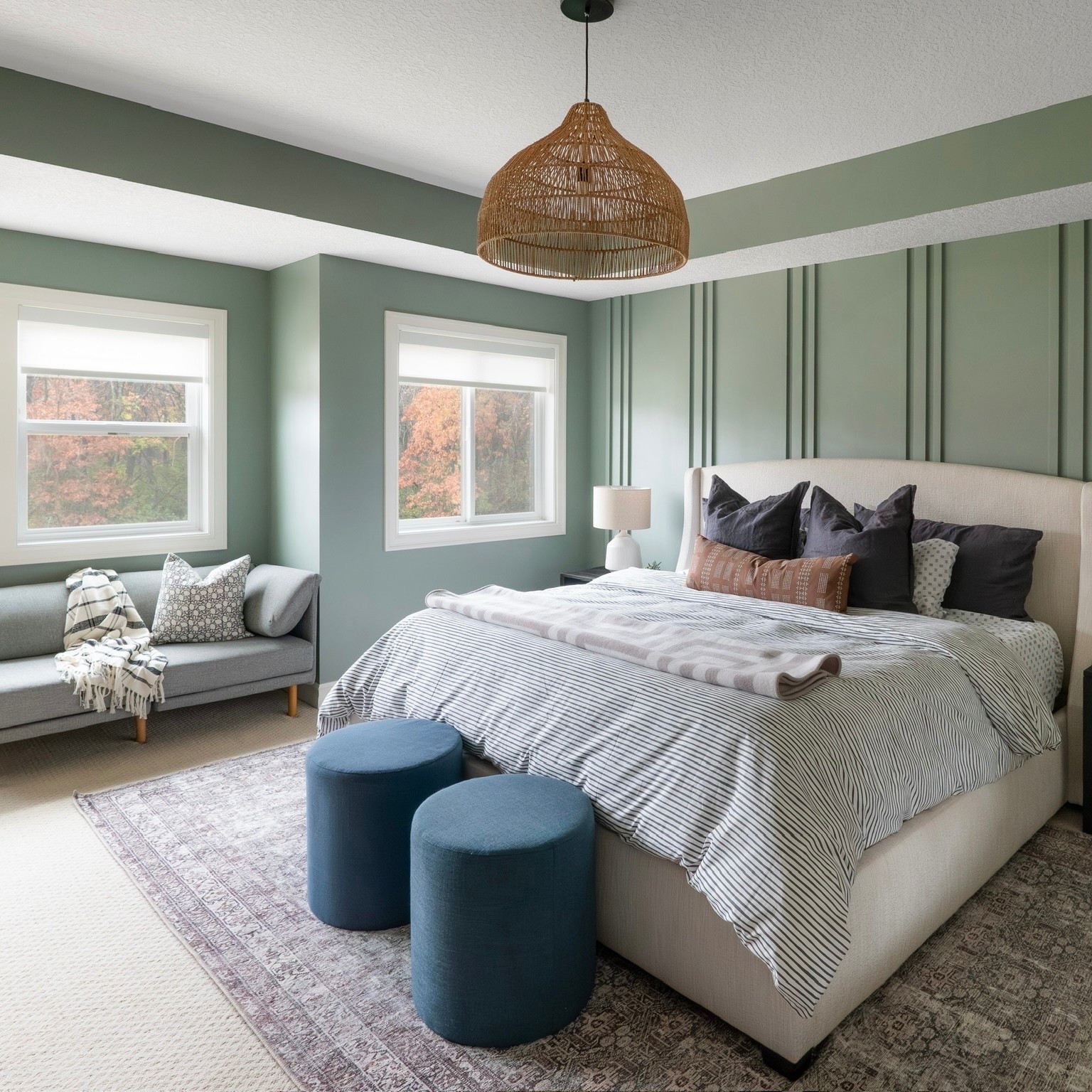 Colorful bedrooms can still feel elevated and calming—and this one proves it. We blended light wood dressers, patterned textiles, and earthy tones to create a space that feels joyful and sophisticated. Shop this designer-approved primary bedroom look below!

#LTKFindsUnder50 #LTKHome #LTKFindsUnder100