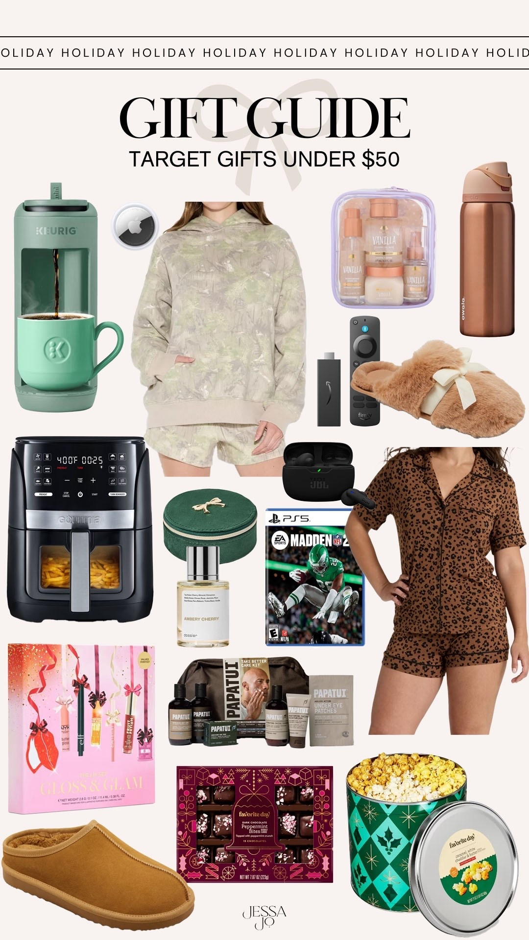 Gifts for everyone left on your shopping list. Holiday gift guide. Best gifts under $50. Target gift Ideas. Target gifts for her. Target pajama set. Target gifts for him. What to gift someone who has everything. Beauty gifts  

#LTKFindsUnder50 #LTKGiftGuide #LTKHoliday