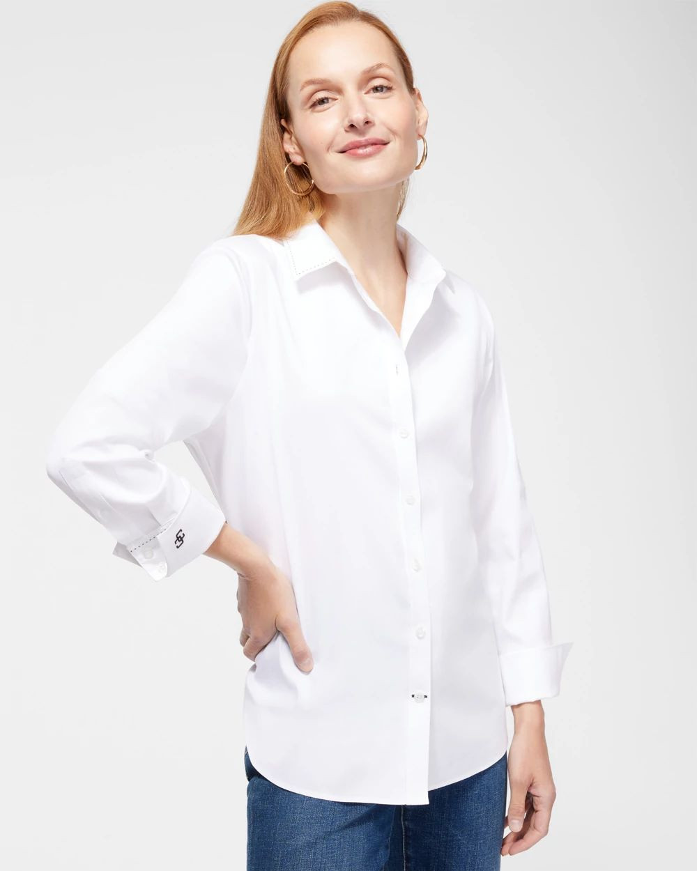 No-Iron™ Stretch Shirt | Chico's