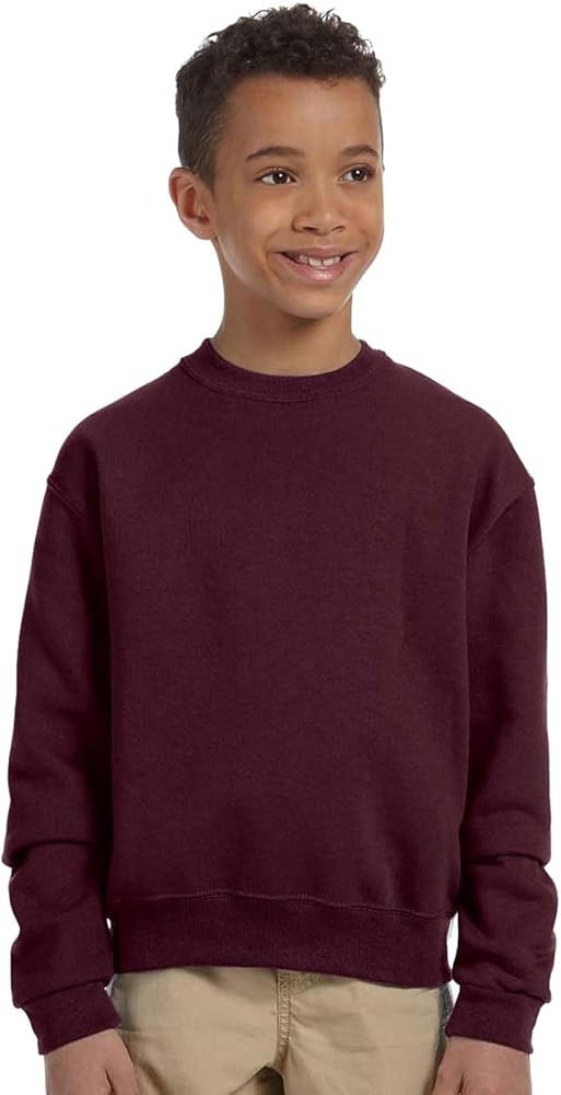 Light-Weight Crewneck Sweatshirt for Kids by Jerzees | Amazon (US)