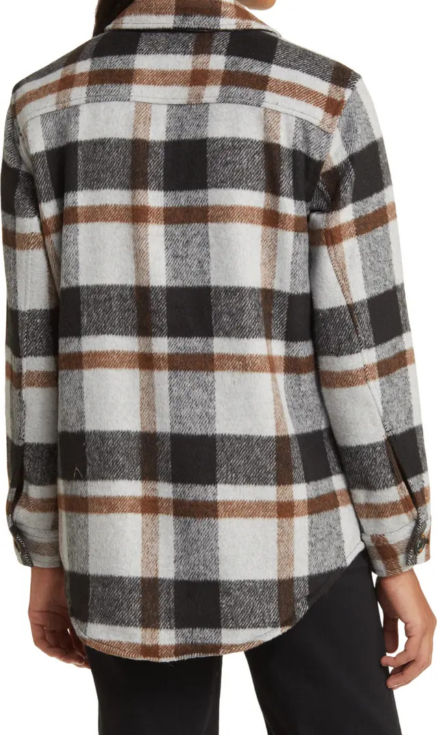 Caslon® Plaid Shirt Jacket | Nordstrom | Nordstrom