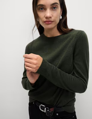 Supersoft Crew Neck Jumper | Marks and Spencer US