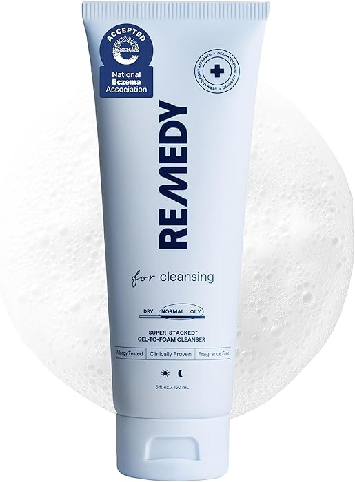 Remedy for Lightweight Cleansing | Gel to Foam Cleanser for Normal to Oily Skin | 0.5% Salicylic ... | Amazon (US)