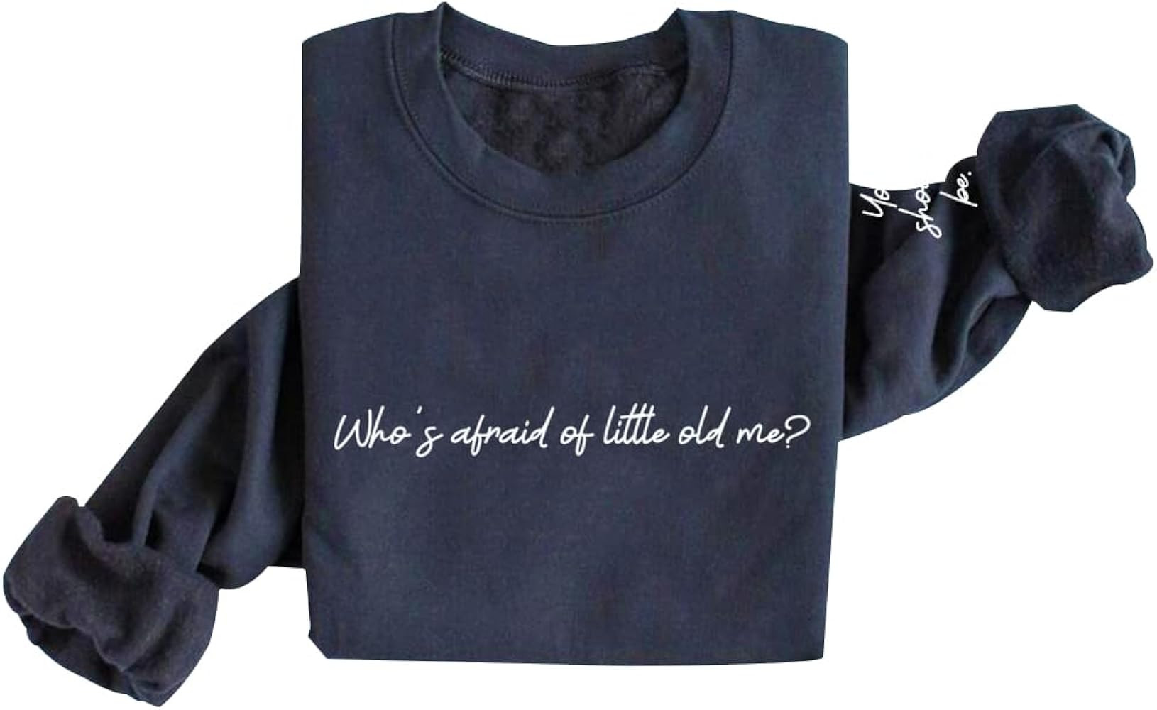 DIOMMELL Who's Afraid of Little Old Me You Should Be Sweatshirt Music Album Sweatshirt | Amazon (US)