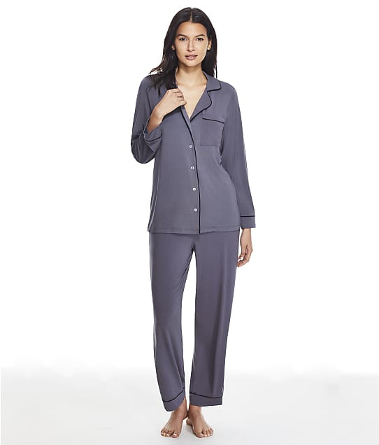 Luxe Milk Jersey Modal Piped Pajama Set | Bare Necessities