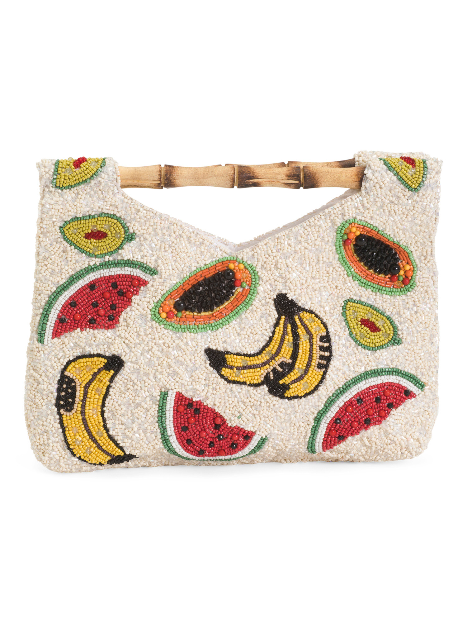 Beaded Farmers Market Clutch | TJ Maxx