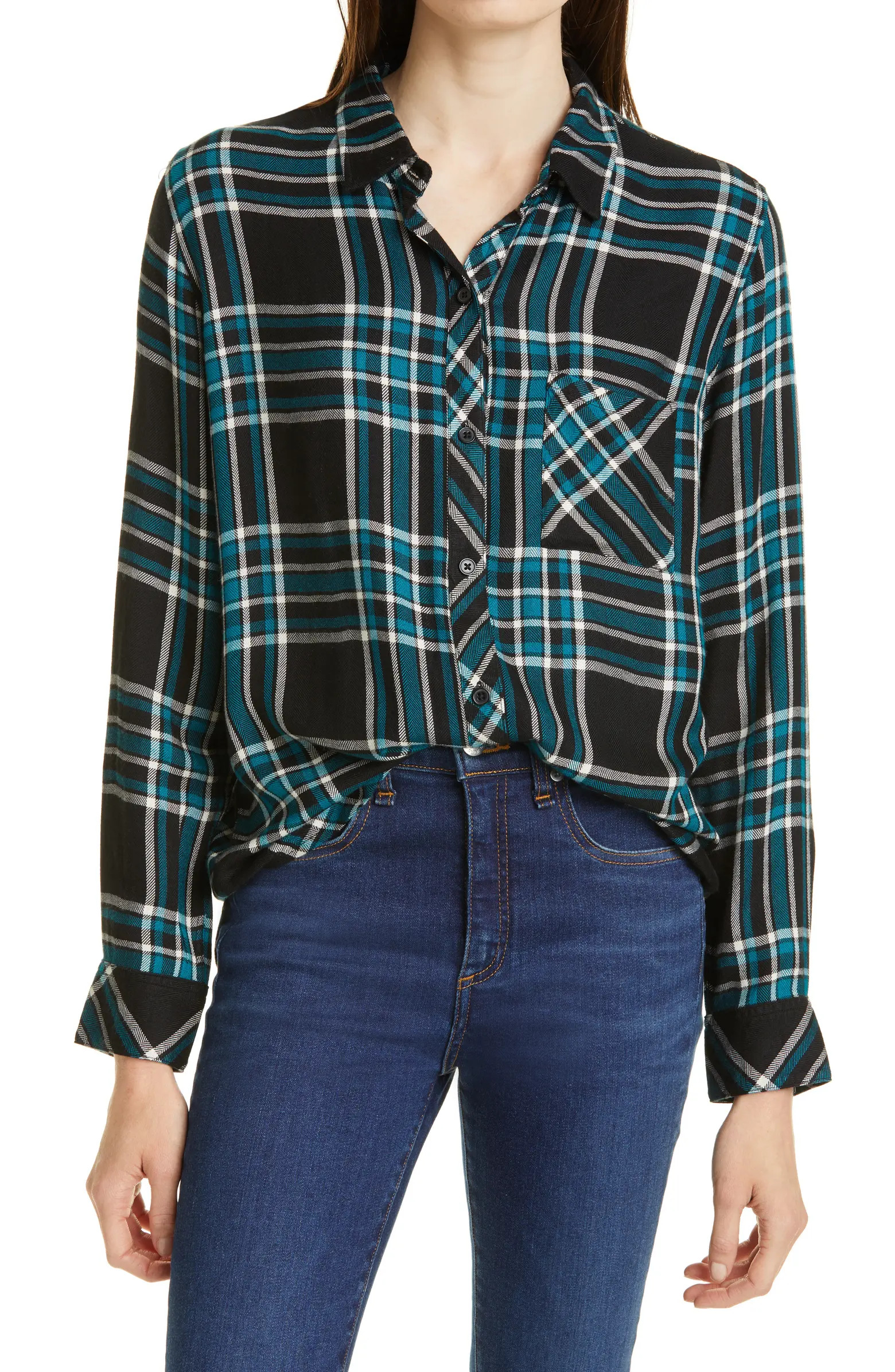 Rails Hunter Plaid Button-Up Shirt | Nordstrom | Nordstrom