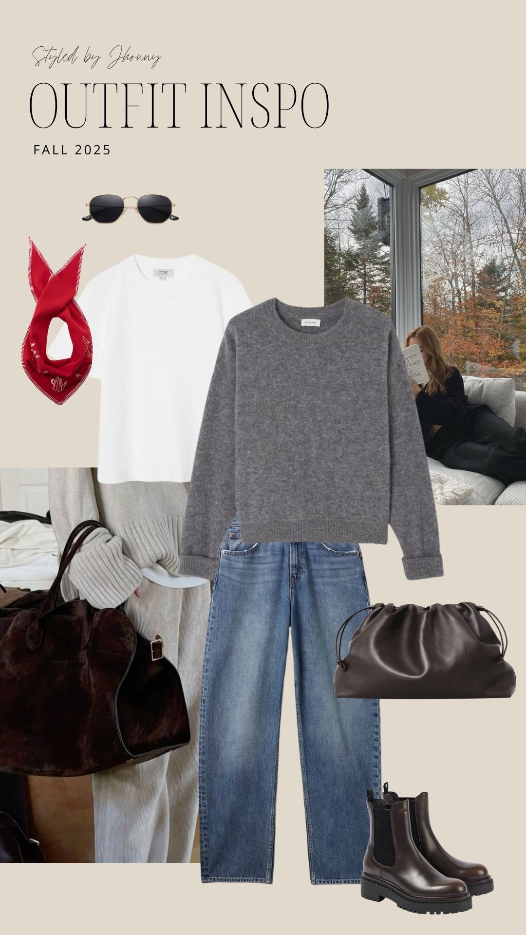 Casual fall outfit inspo! Linked some similar options for the sweater! 🖤

#LTKSeasonal #LTKStyleTip #LTKShoeCrush