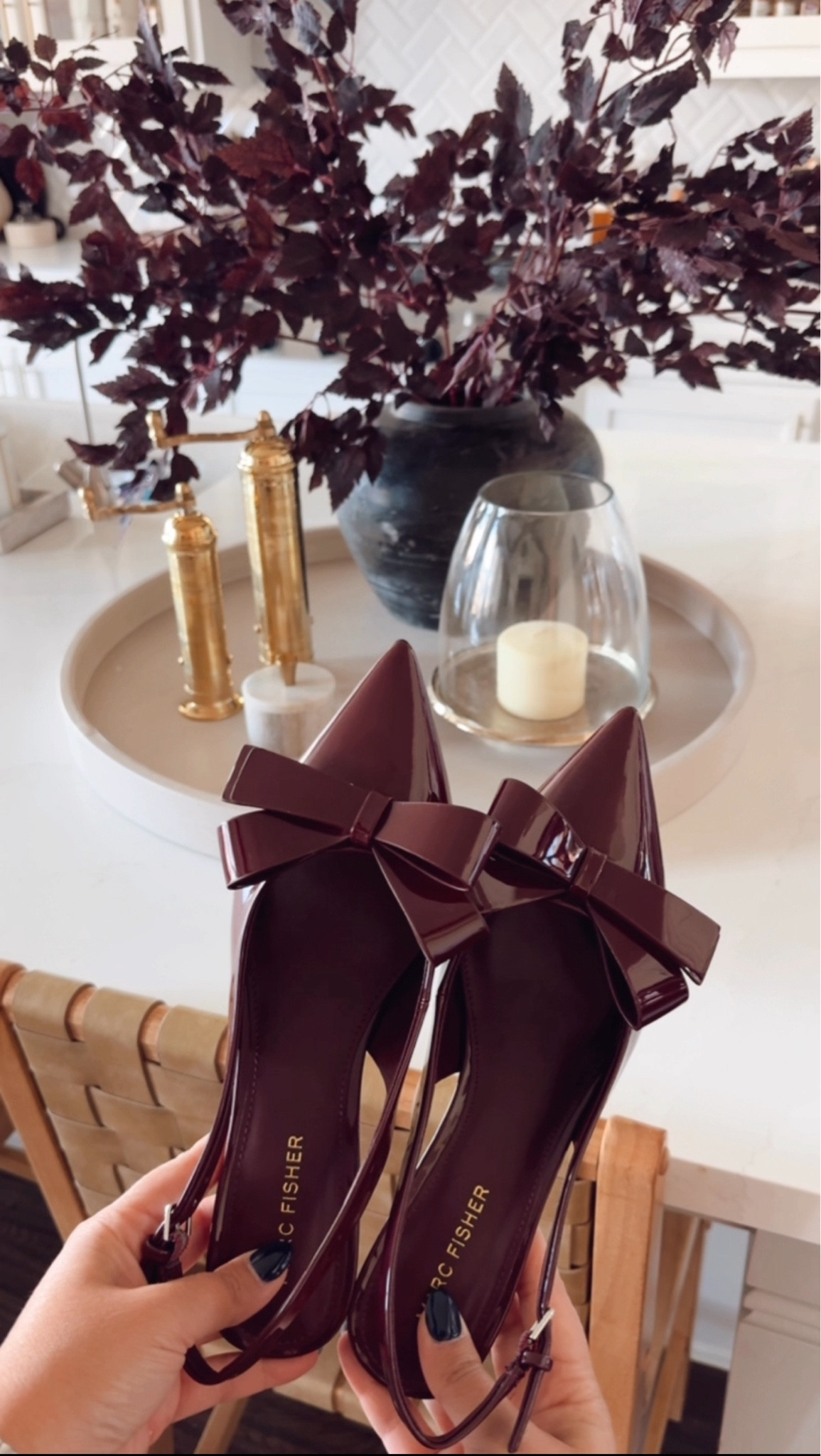 The prettiest burgundy shoes I ever did see!! They’re on sale and selling fast!! They’re sooooo comfortable!! I love that it’s a low heel! They can be dressed up or down super easy and are the perfect accessory to complete that fall outfit!! They fit TTS. 

#LTKSaleAlert #LTKShoeCrush #LTKSeasonal