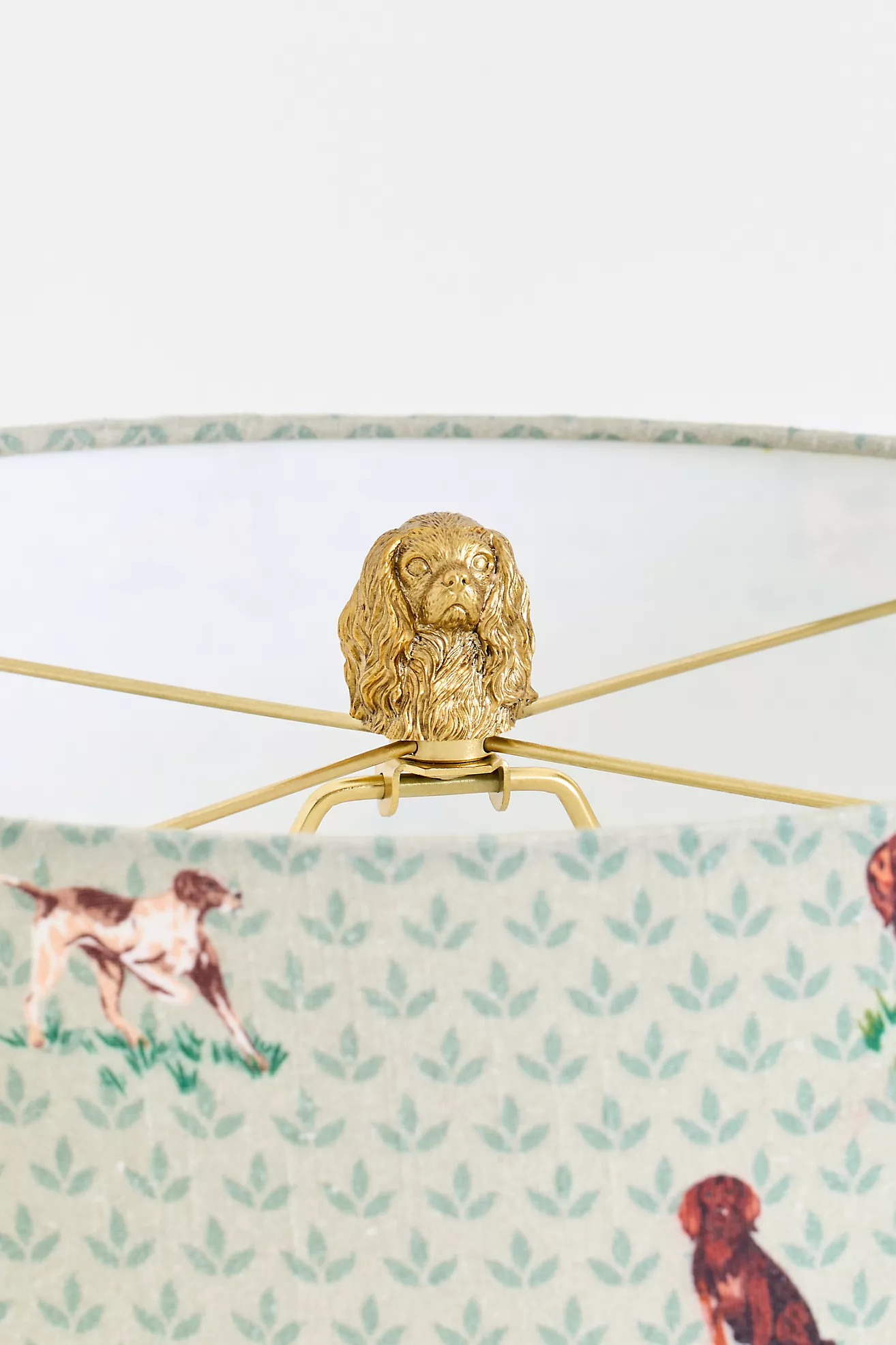 The Icon Decorative Light Finial: Dog Edition | Anthropologie (US)
