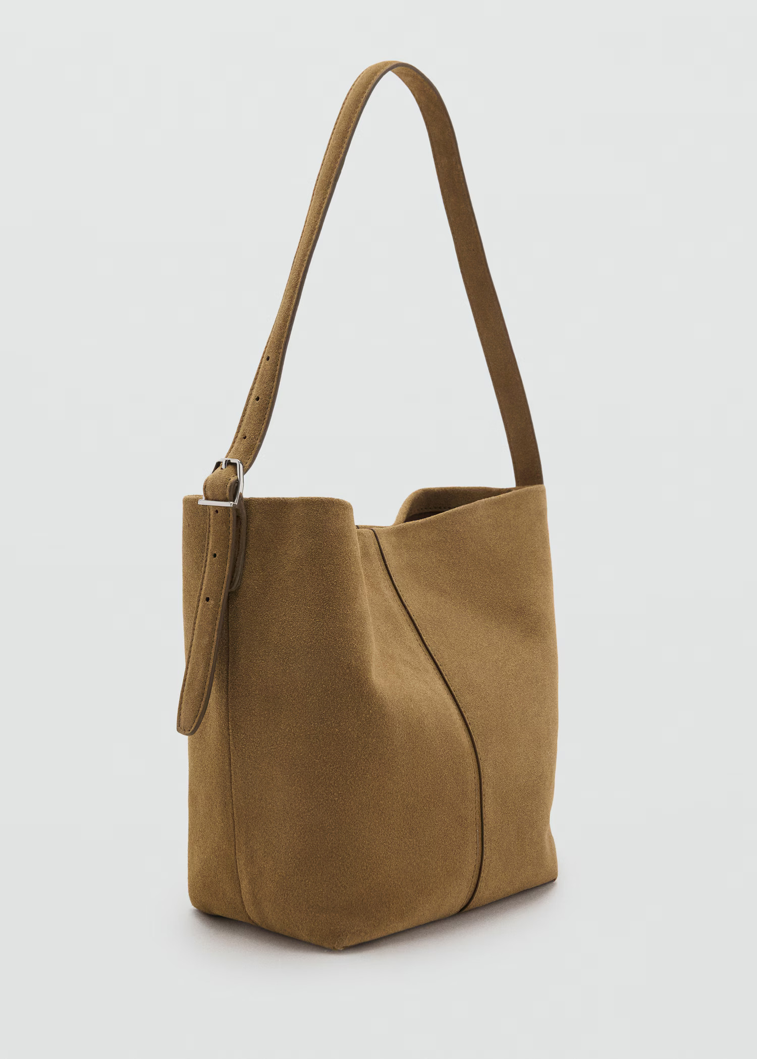 Leather bucket bag - Women | MANGO USA | Mango (US/MX/AU)