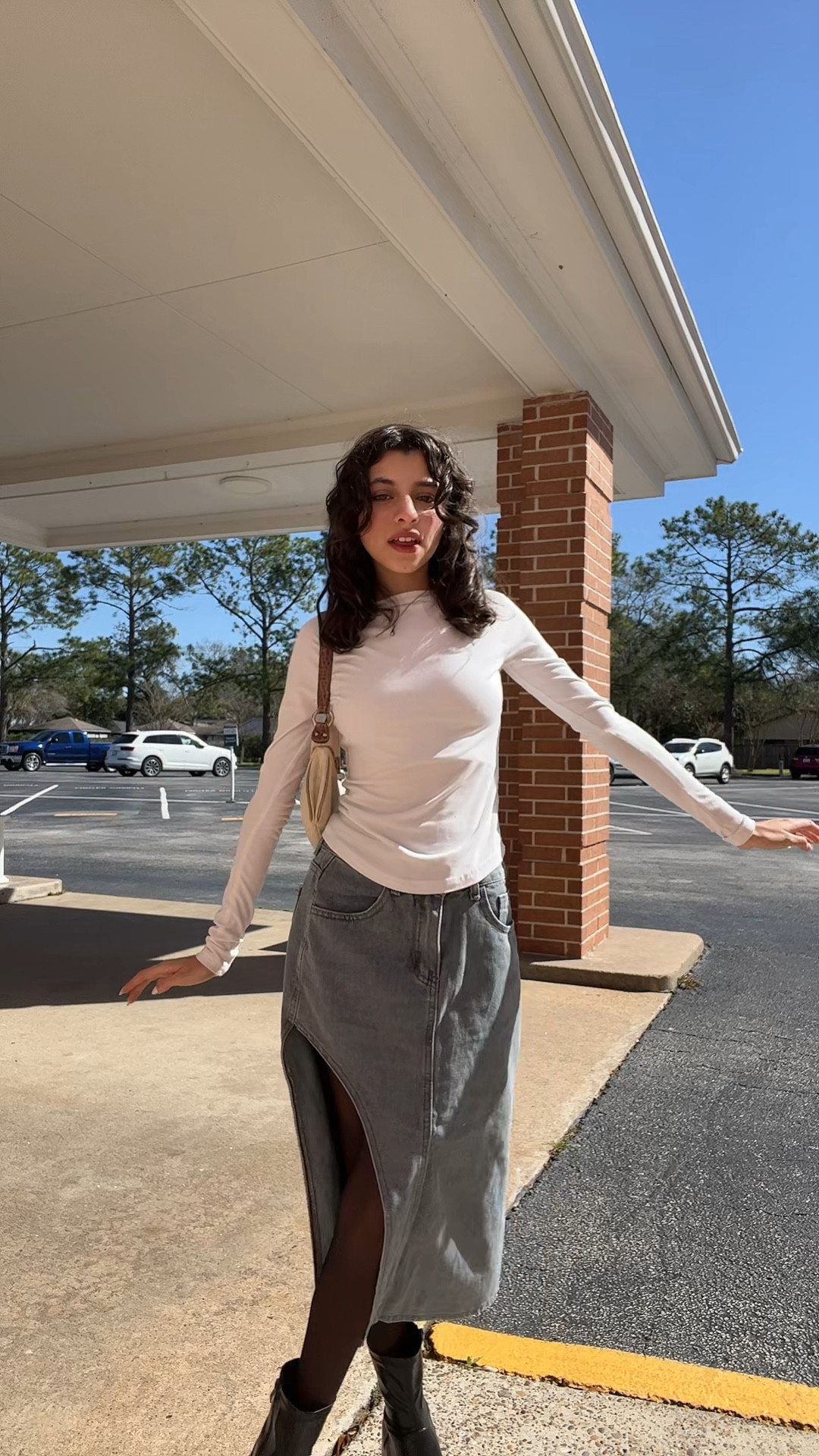 Denim Skirt Outfits for Sunday 🌷☀️💐 

#LTKstyletip #LTKbeauty #LTKMostLoved