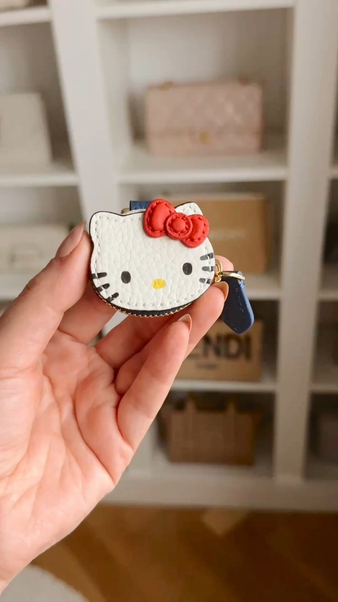 My adorable hello kitty air tag holder is now 20% off! ❤️