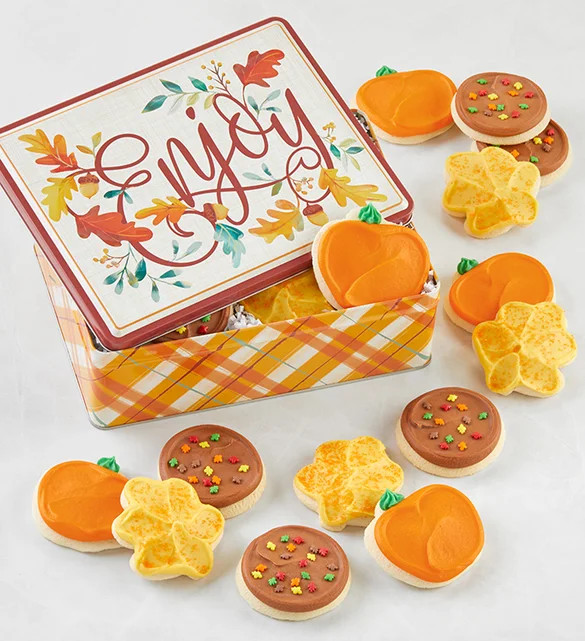Fall Gift Tin - Cutout Assortment | Cheryl's