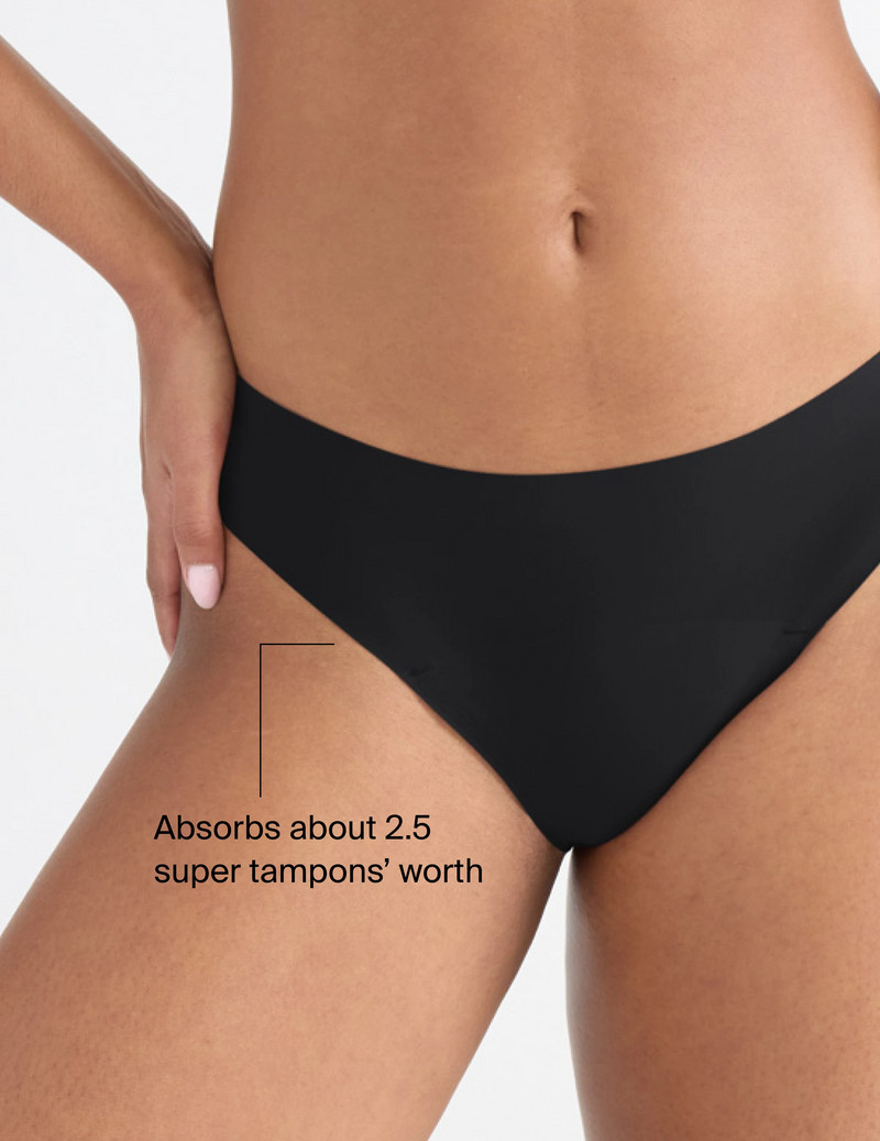 Light Leakproof UltraThin No-Show Thong | Knix