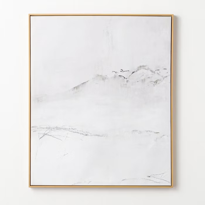 30"x 36" Nebulous Thin Light wood Frame Canvas - Threshold™ designed with Studio McGee | Target