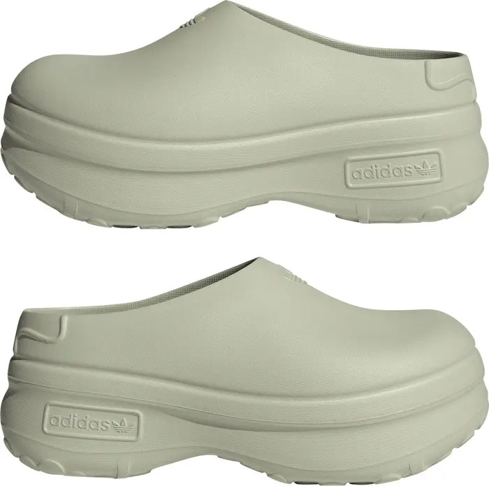 adidas Adifom Stan Smith Platform Mule in Lemon/Lucid Lemon/Black at Nordstrom, Size 9 | Nordstrom