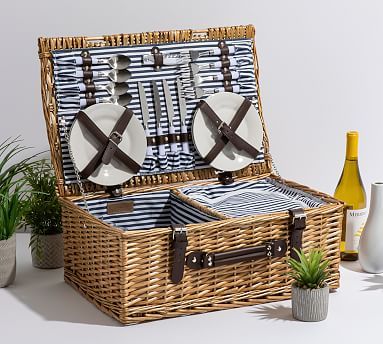 Providence Woven Picnic Baskets | Pottery Barn (US)