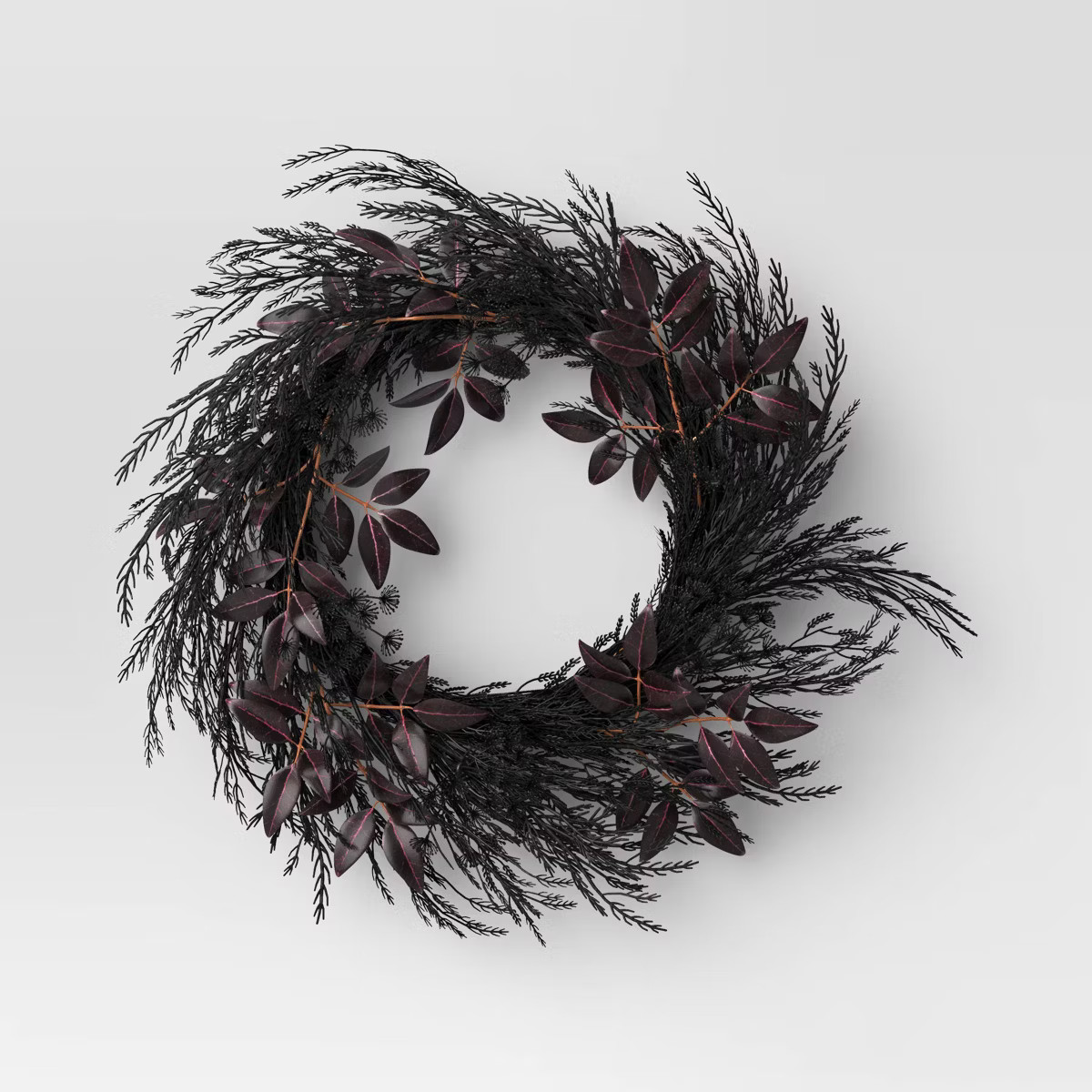 Halloween Grass and Leaf Wreath - Threshold™ | Target
