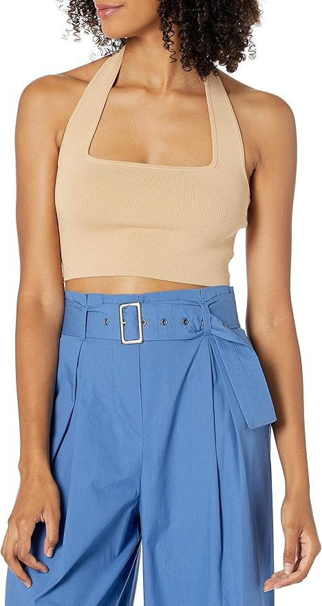 The Drop Greta - Bralette ajustado con cuello cuadrado para mujer | Amazon (US)