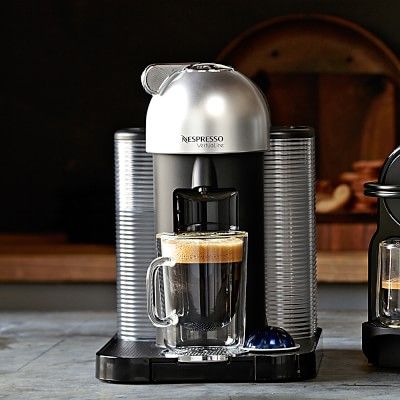 Nespresso VertuoPlus Deluxe Coffee Maker & Espresso Machine by Breville with Aeroccino | Williams-Sonoma