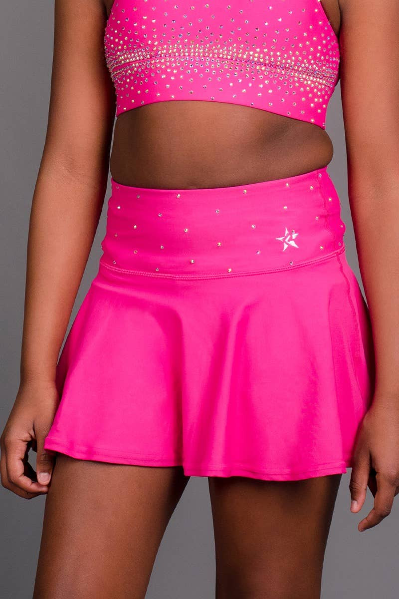 Legendary Flouncy in Hyper Pink Crystal | Rebel Athletic