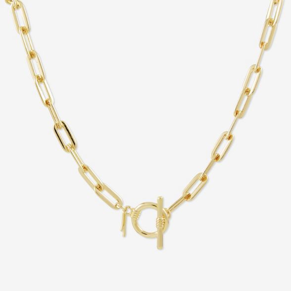 Sanctuary Project Flat Chain Link Necklace Gold | Target