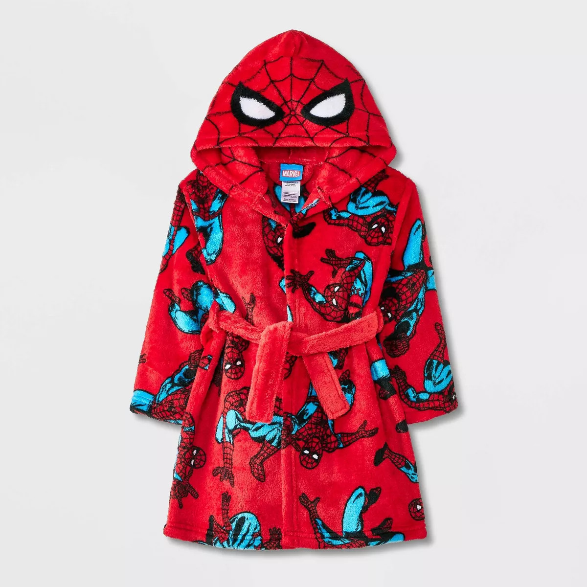 Toddler Boys' Spider-Man Robe - Red | Target
