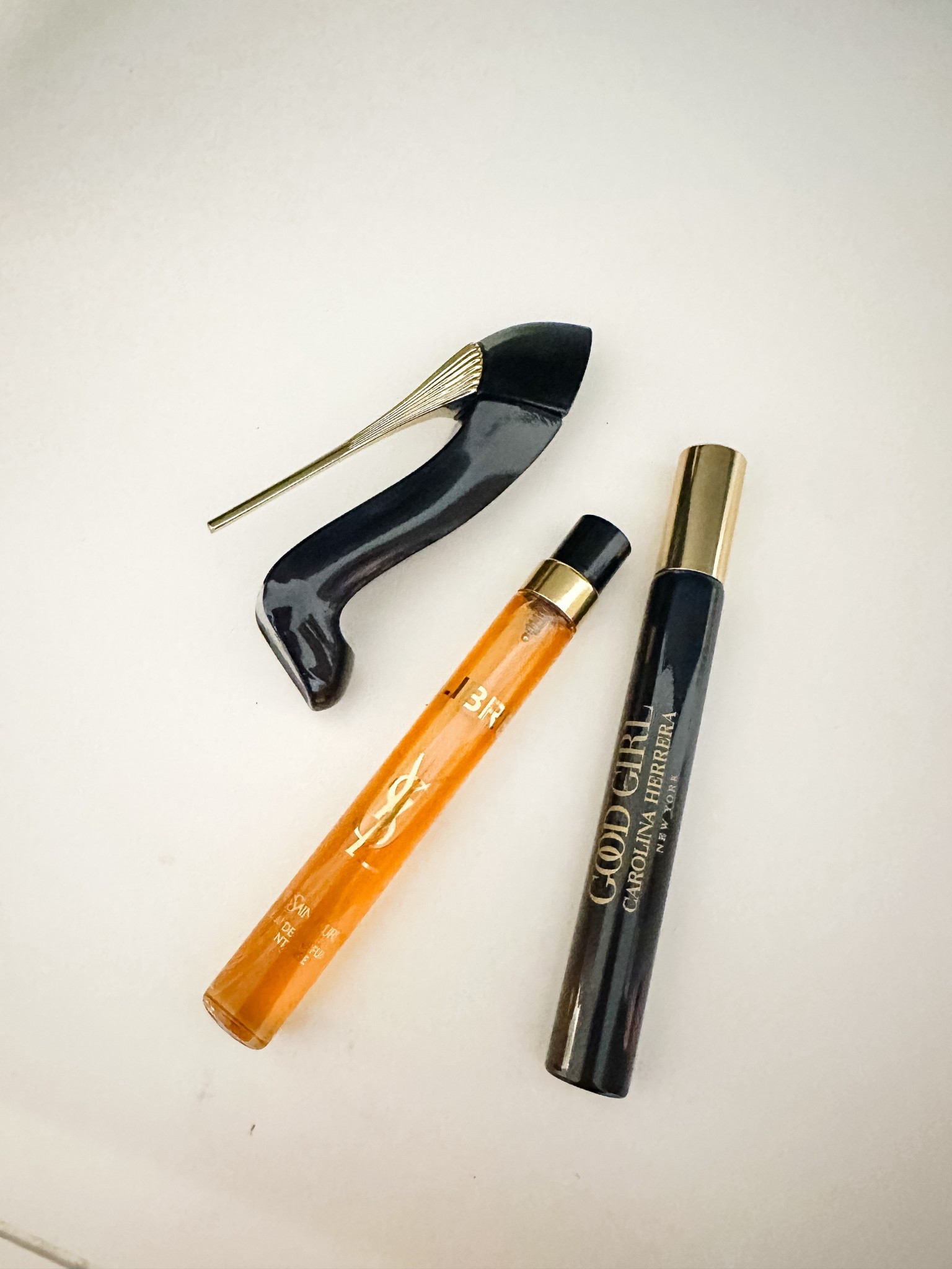 I love a good mini travel size perfume, and the YSL Libre intense is a 10/10. As well as the Good Girl by Caroline Herrera, the packaging is just too cute! Great Valentines gifts too!🩷✨

#LTKValentine #LTKBeauty #LTKmorningroutine