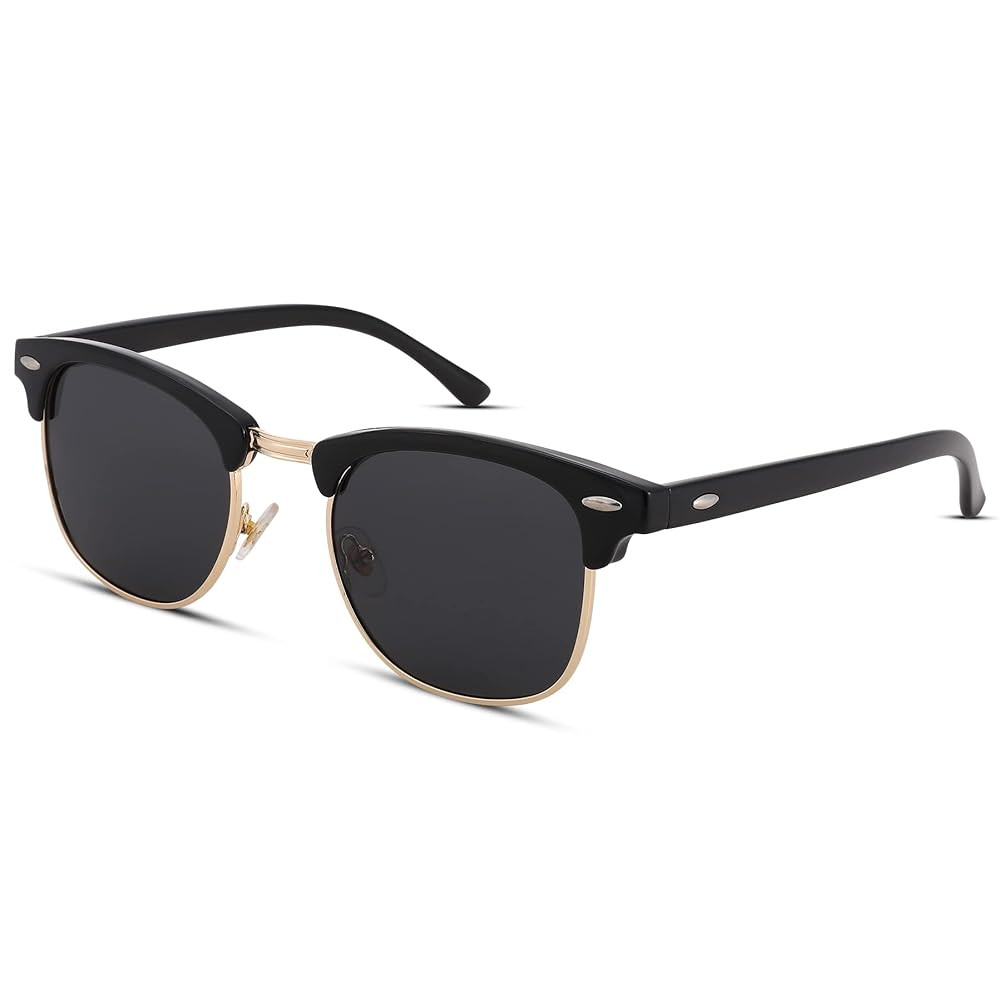 Pro Acme Semi-Rimless Polarized Sunglasses UV 400 Protection for Women Men | Amazon (US)