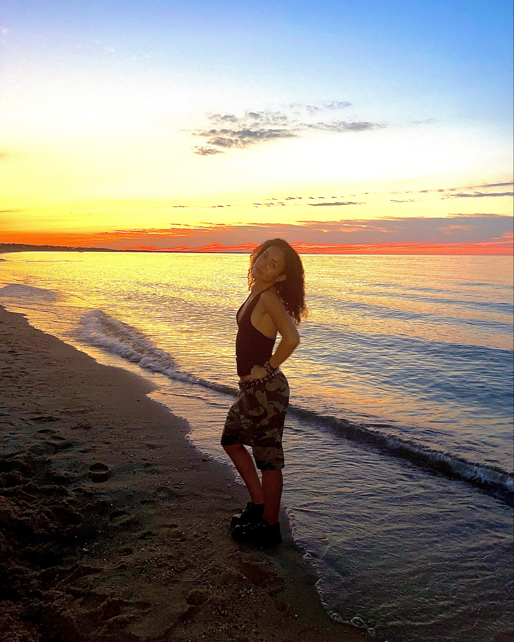 Sunset pictures do an outfit picture so good and this Free People halter top will never get old for me!! 

#LTKStyleTip #LTKFindsUnder100 #LTKFallSale