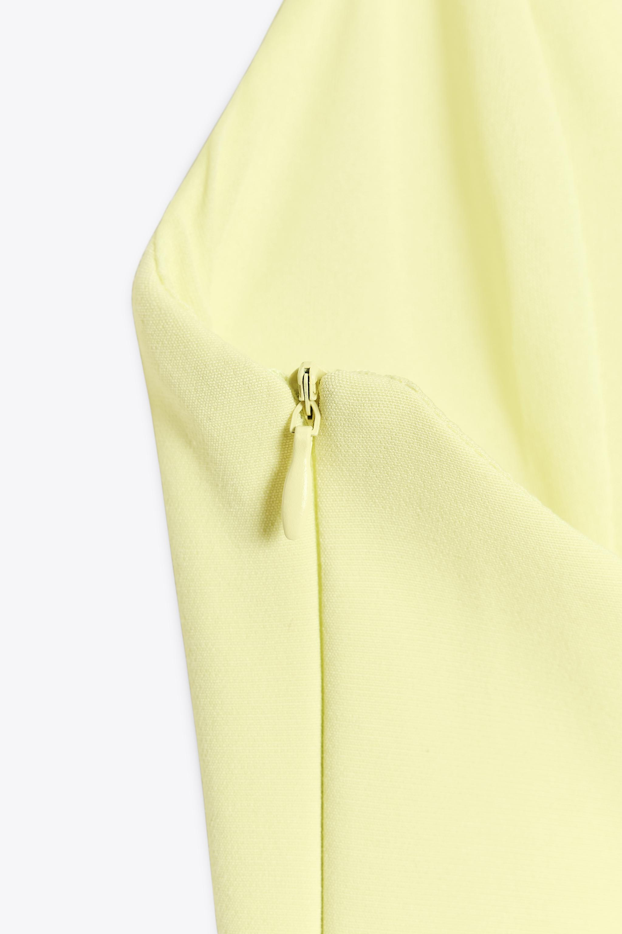 STRETCH PEPLUM TOP | Zara US