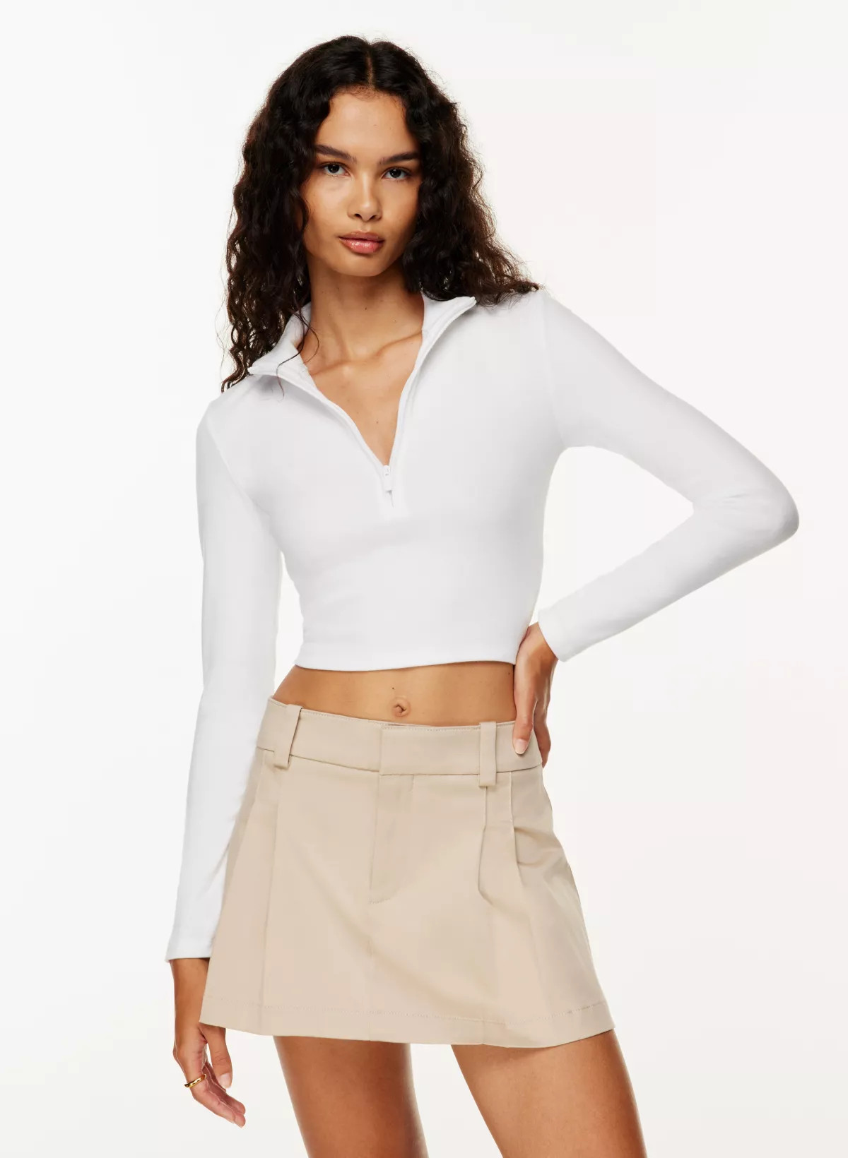 BESTHUG™ MONARCH 1/2 ZIP LONGSLEEVE | Aritzia