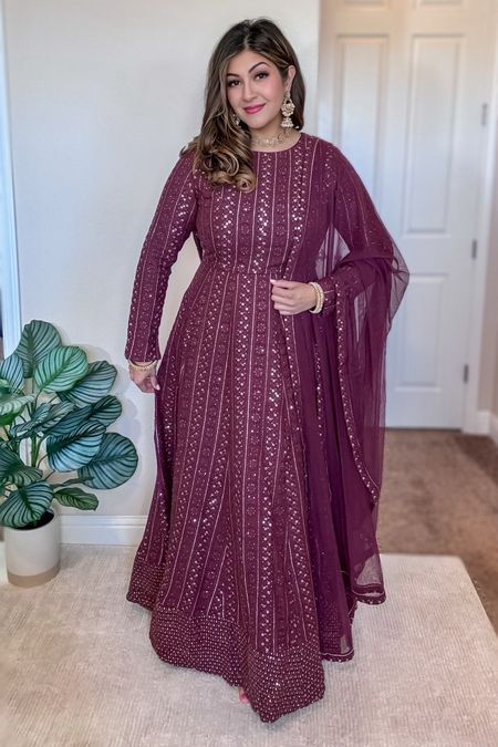 I’m blown away by the new Sani collection at Nordstrom! The collection includes Indian wedding outfits like gharara, anarkali, lehenga, saree, palazzo and dhoti. This anarkali Indian dress fit like a glove! It’s great quality and compares nicely to outfits from India. I received mine in two days. Wearing size 12.
#Sari
#indianwedding 
#indianweddingoutfit #indianweddingguestdress #indianparty
#desioutfit #ethnicwear #indianjewelry
#nordstromoutfit #nordstromdress

#LTKwedding #LTKmidsize #LTKparties
