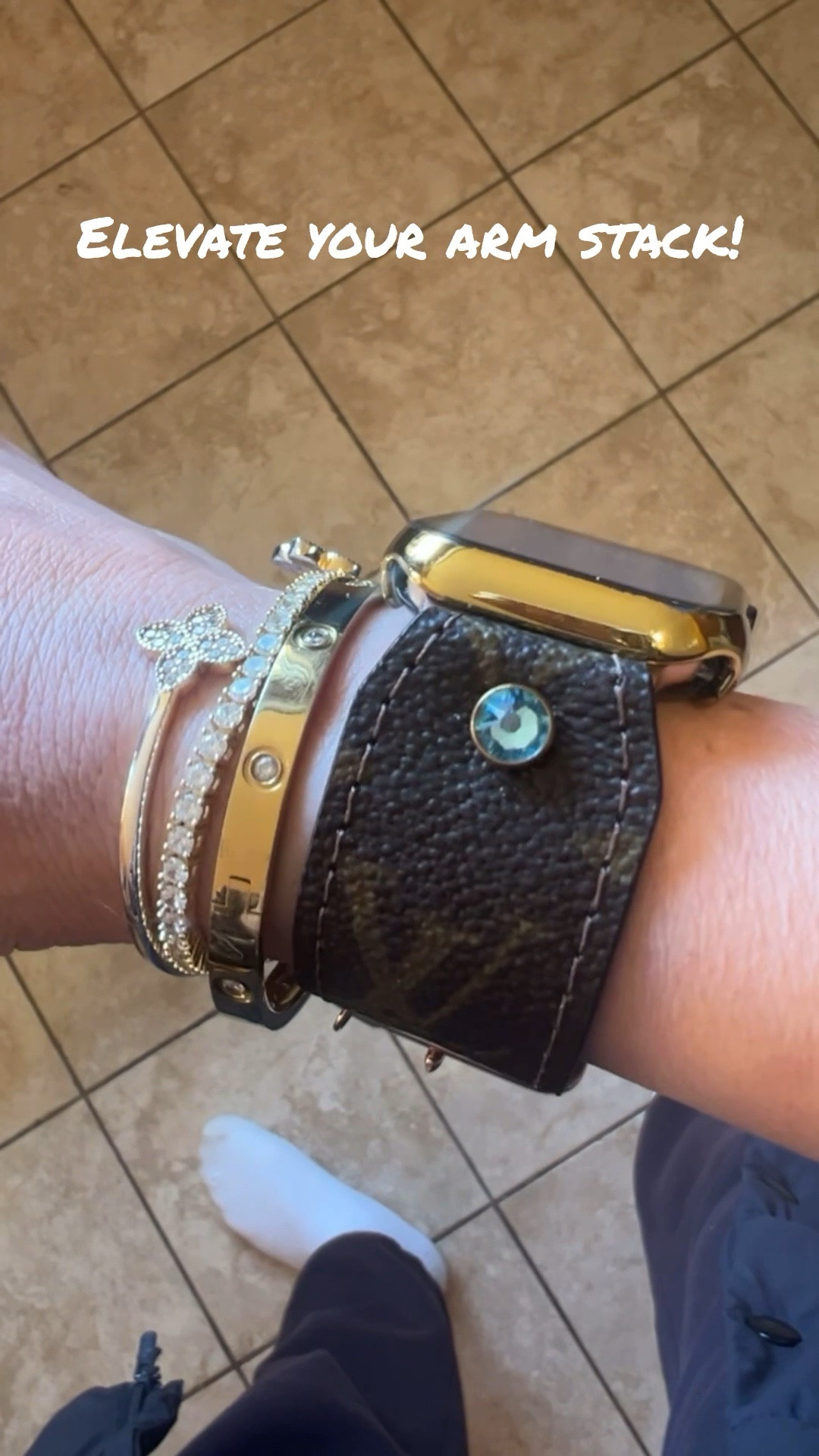 Elevate your arm stack with a Sparkl Band for your Apple Watch. I love this LV monogram band. You can choose different Sparklets that come in several beautiful stones. #LaidbackLuxeLife

Hey Beautiful! Feel free to comment on this post if you have any questions! 🫶🏽

Follow me for more fashion finds, beauty faves, lifestyle, home decor, sales and more! So glad you’re here!! XO, Karma

#LTKOver40 #LTKmomlife #LTKootd