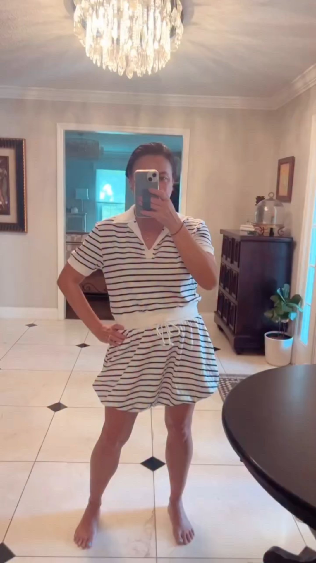 Love this bubble skirt two piece set. Spring is right around the corner. 20% right now. 

#LTKootd #LTKmomlife