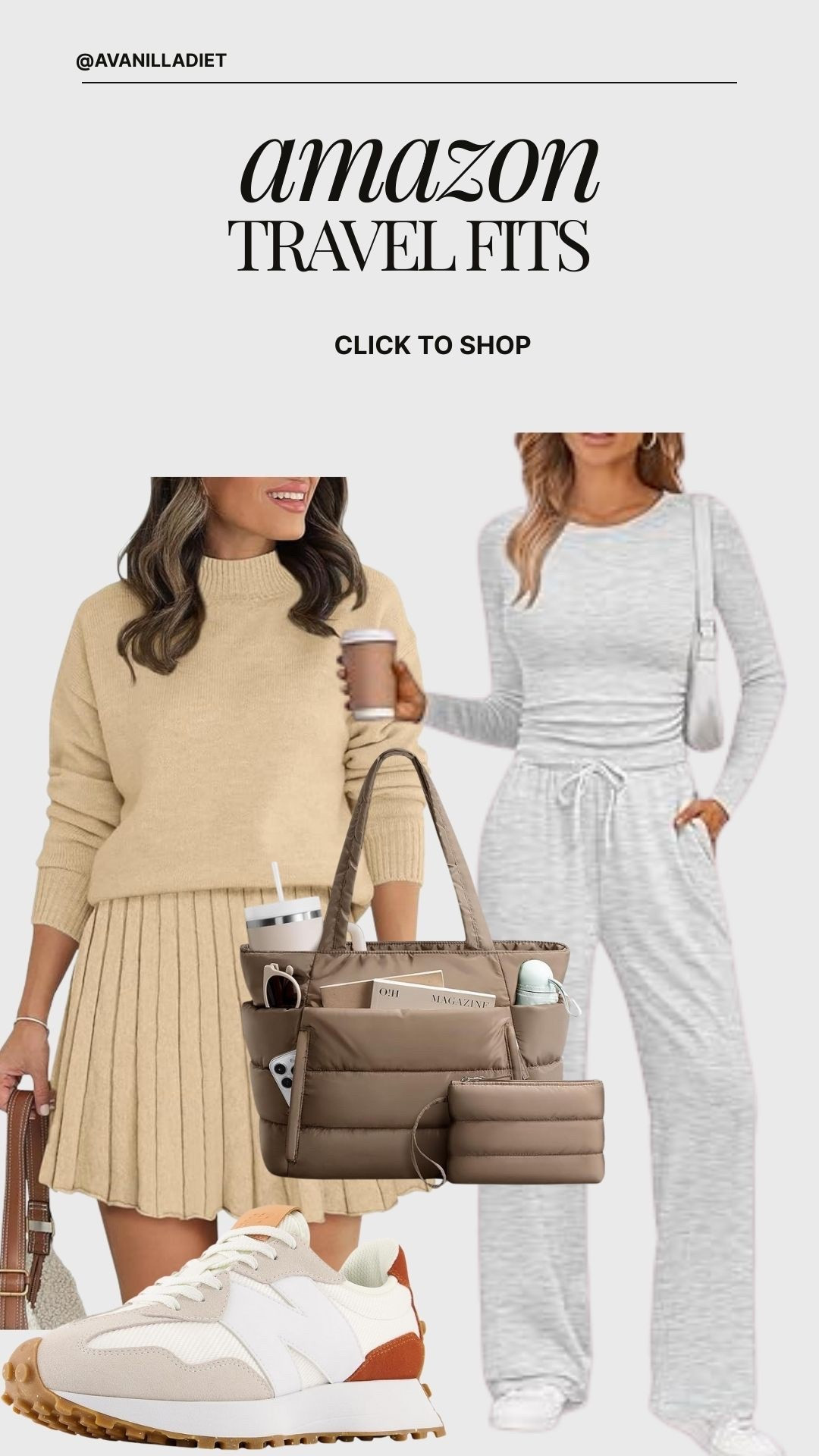 ✈️ Amazon travel fits ✈️
Comfortable, cute travel outfits that make getting dressed on travel days easy ✨
#traveloutfits #amazonfashion #airportstyle #travelstyle #ltkfashion #cozytravel

#LTKootd #LTKTravel #LTKgrwm